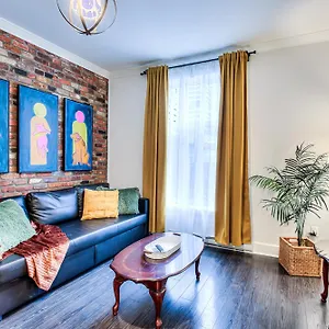  Apartment Mackay Street Downtown - Bell Center, Nightlife, & Metro At Your Doorstep! Canada
